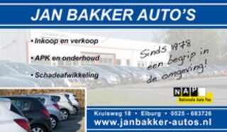 Jan Bakker Auto`s