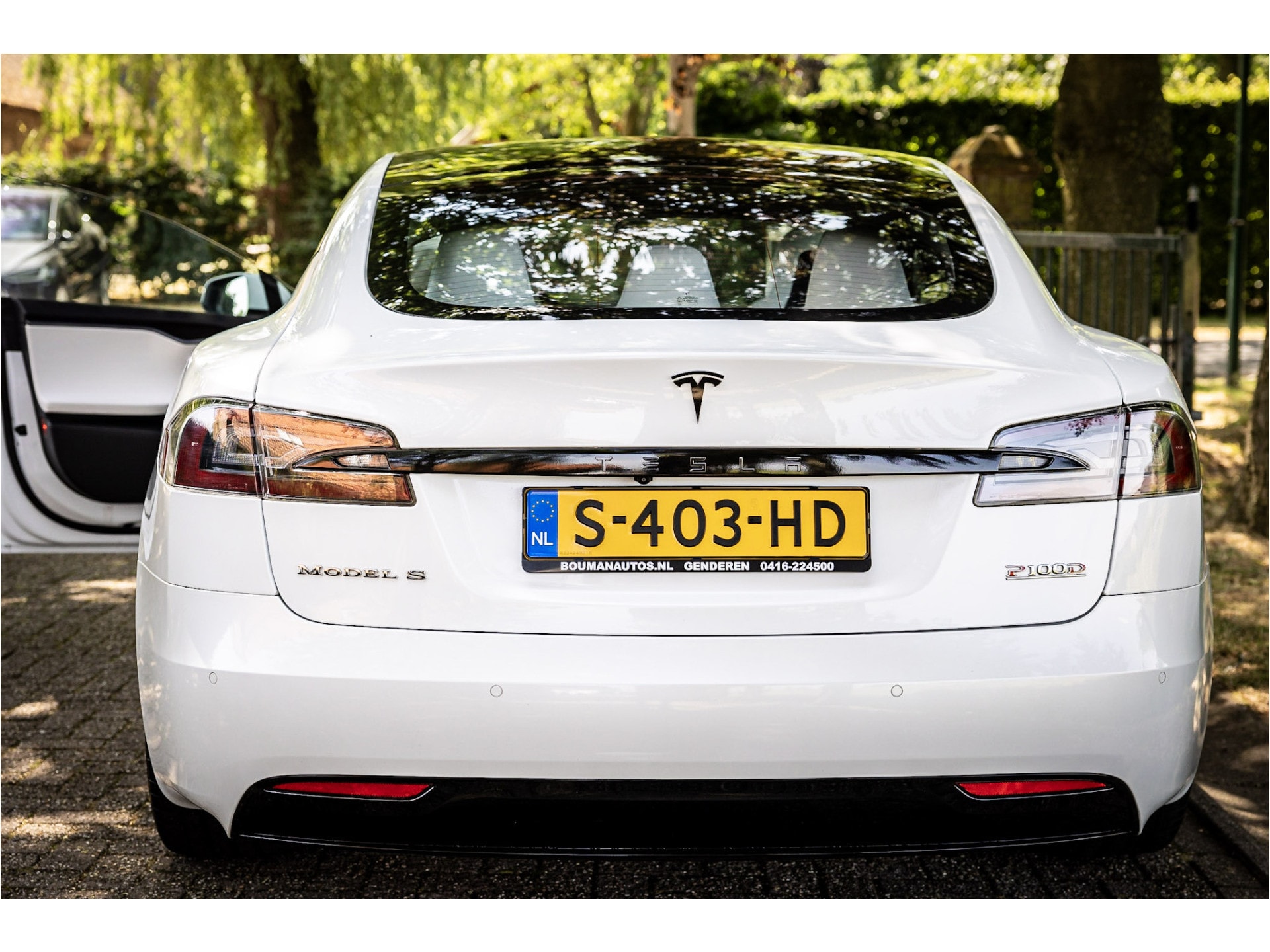 Tesla Model S P100D Performance Ludicrous Stoelventilatie Carbon 21″
