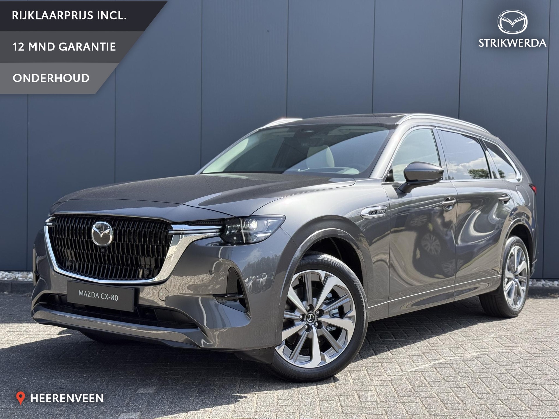 Mazda CX-80 Hybride benzine uit 2026 | AutoTrack