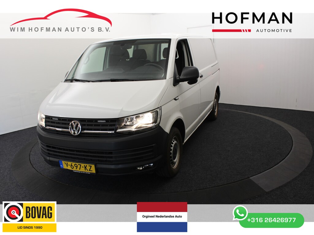 Volkswagen Transporter 2.0 TDI 150PK Euro 6 Automaat L+R Schuifd Navi 3Pers Trekh PDC Airco Cruise
