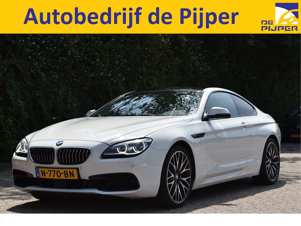 BMW 6-Serie 640i High Executive 320 PK | Camera | Leder | Elekt.stoelen memory | Full Led | Stoelverwarming | 20'Inch | Navi