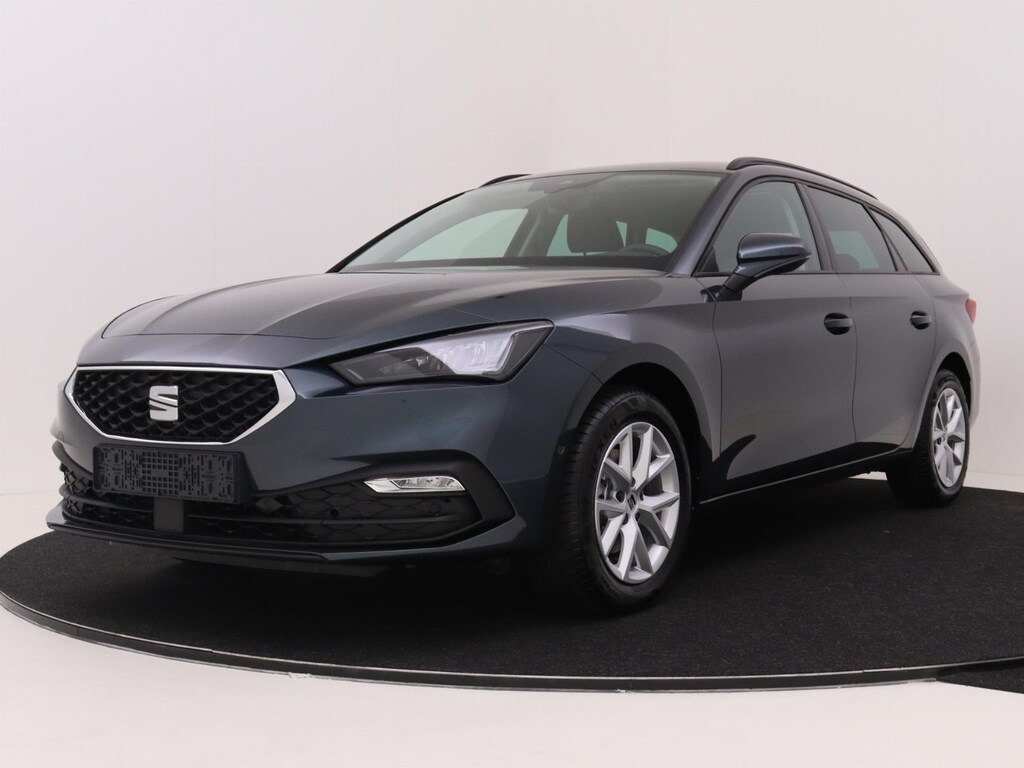 SEAT Leon Sportstourer 1.0 TSI 110 6MT Style Business Intense Stationwagen | Handgeschakeld | Zwart/Grijs | 17 inch lichtmetalen velgen, Dynamic