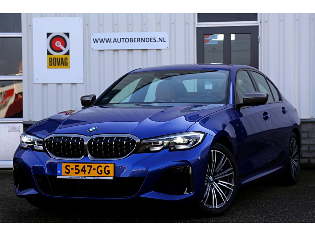 BMW 3-Serie M340i xDrive 374PK M-Sport Aut.*Perfect BMW Onderh.*BTW-Auto*Co-Pilot Pack/Live Cockpit Prof/Apple Carplay-Android/Head-Up Display/360/Navi/Leder Sport/LED/Dodehoek/Rijstrook/ACC/DAB*