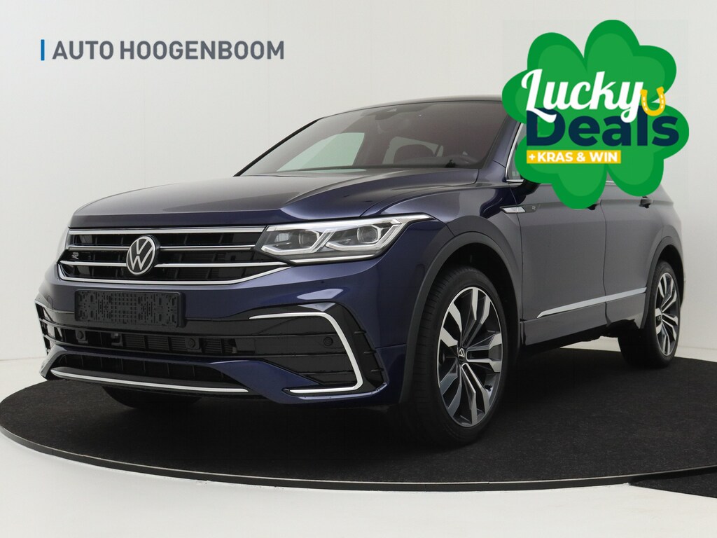 Volkswagen Tiguan Allspace 1.5 TSI 150 7DSG R-Line Business+ SUV | Automaat | High-end geluidsysteem Harman Kardon | Voorruit verwarmbaar | We connect Plus (abonnement 36 maanden) | Achteruitrijcamera (Rear View) | Derde zitrij | Velgen 'Suzuka', 20 inch lichtmetaal | Multimedia plus pakket | Reservewiel staal, pla
