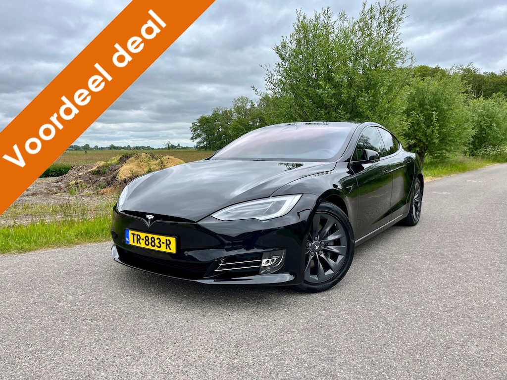 Tesla Model S 100D / BTW Auto / 1ste Eigenaar / SoH 87,3 % / Schuifdak / 417 PK / Enhanced Autopilot / Elektr.Achterklep / Leder /