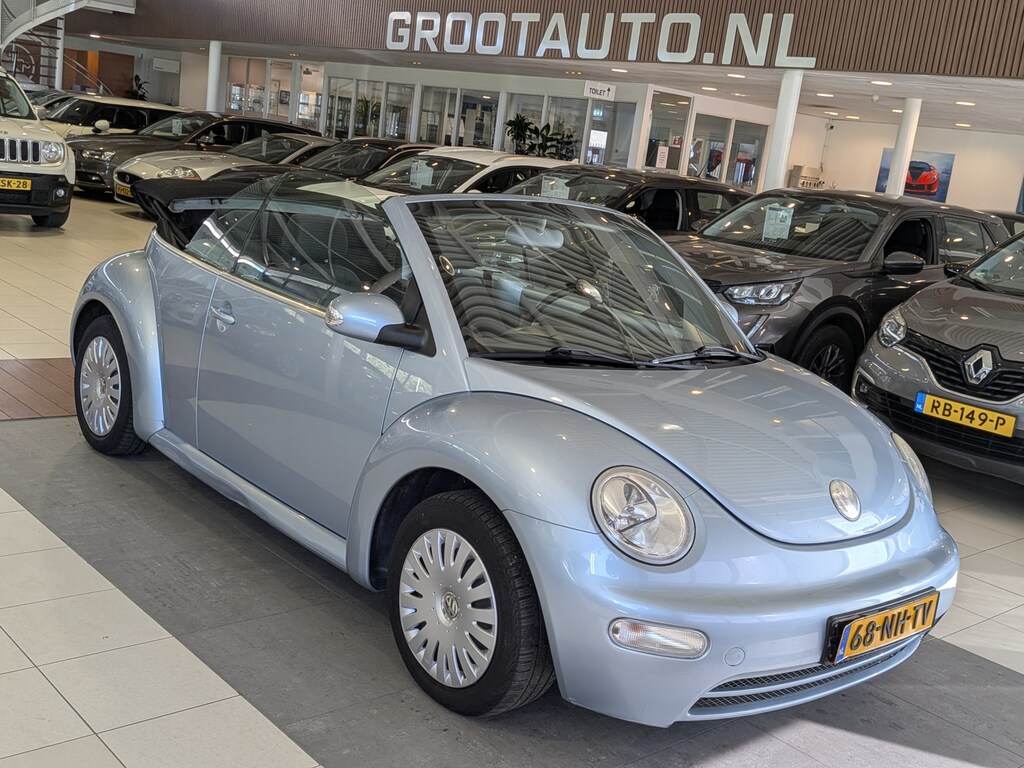 Volkswagen Beetle Cabriolet 1.6 NAP, Airco, Cruise Control, Stuurbekrachtiging