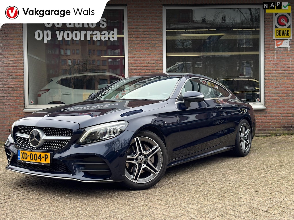 Mercedes-Benz C-klasse Coupé AMG Line | Facelift | HUD | Navi | Camera 360 | Carplay| Advantage Pack | Sport Leer | Nap