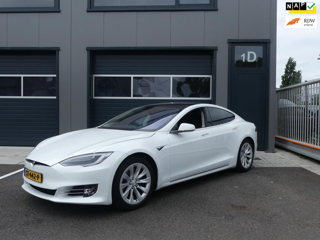 Tesla Model S 75D AWD Autopilot Navigatie Panoramdak Leder Xenon+LED Rijklaarprijs