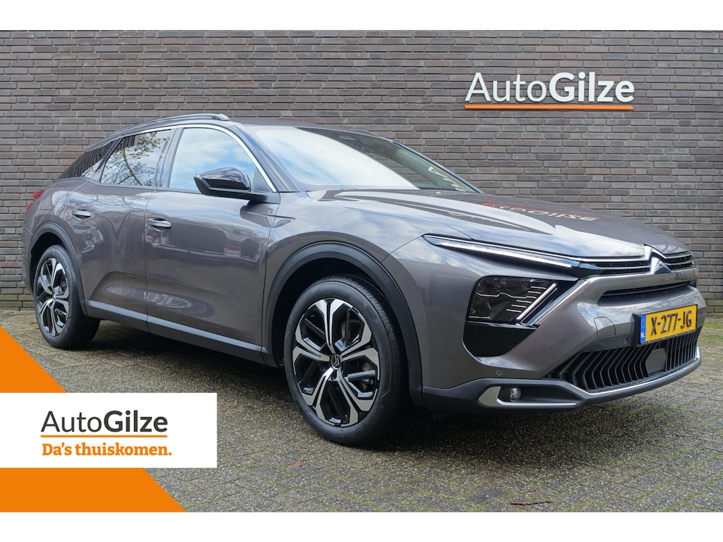 Citroën C5 X 1.2 PureTech Shine l Nieuwstaat l Navi l HUD l Lederen Bekleding l Camera l 19'