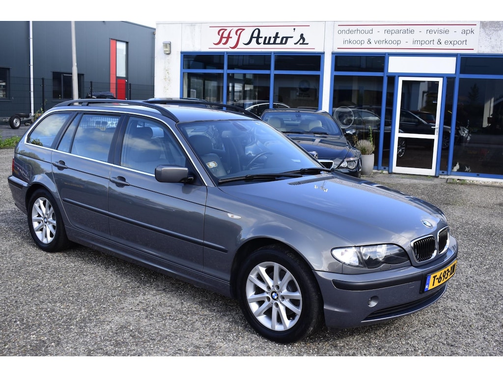 BMW 3-Serie Touring 316i individual edition Exclusive stratus/grijs youngtimer