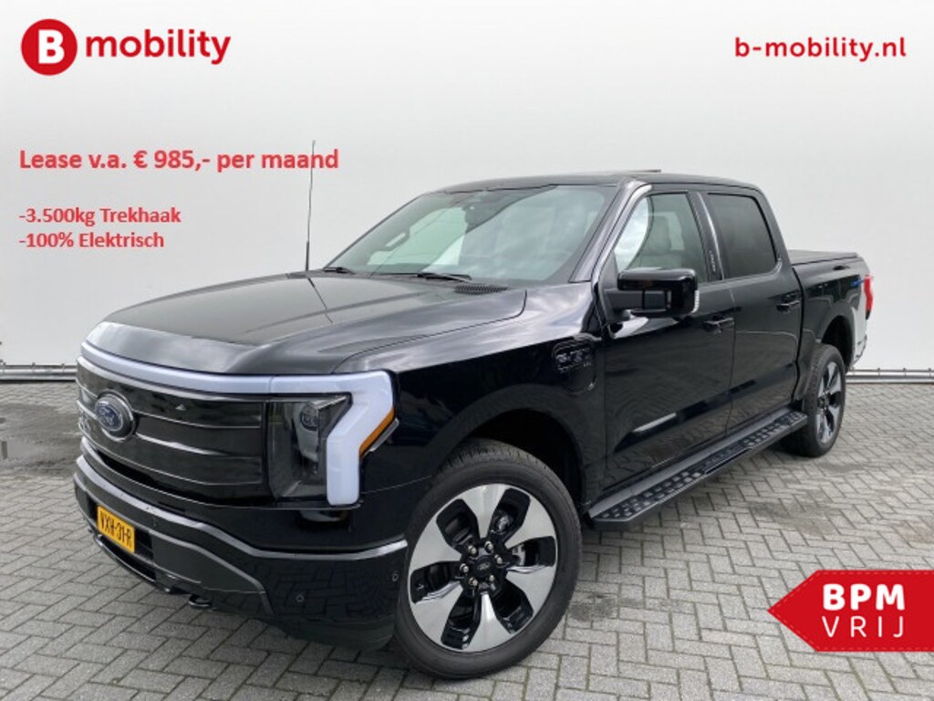 Ford F-150 - Lightning Platinum 4x4 Extended Range 500km | Trekhaak 3500kg | Leer | Top View Camera | LED | Navigatie | Schuif/Kanteldak | Direct Leverbaar! | Pick Up