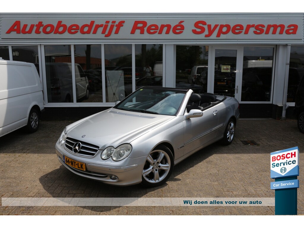 Mercedes-Benz CLK Cabrio 500 Avantgarde Memory stoelen/Airpulse stoelen/NL AUTO/V8 Concour staat!