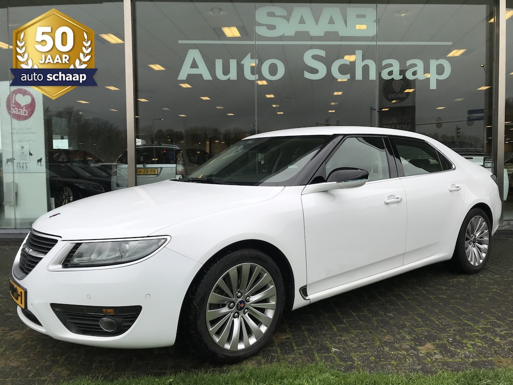 Saab 9-5 2.0T Vector XWD Automaat | Rijklaar incl garantie | Trekhaak Stoelverwarming Parkeersensoren voor