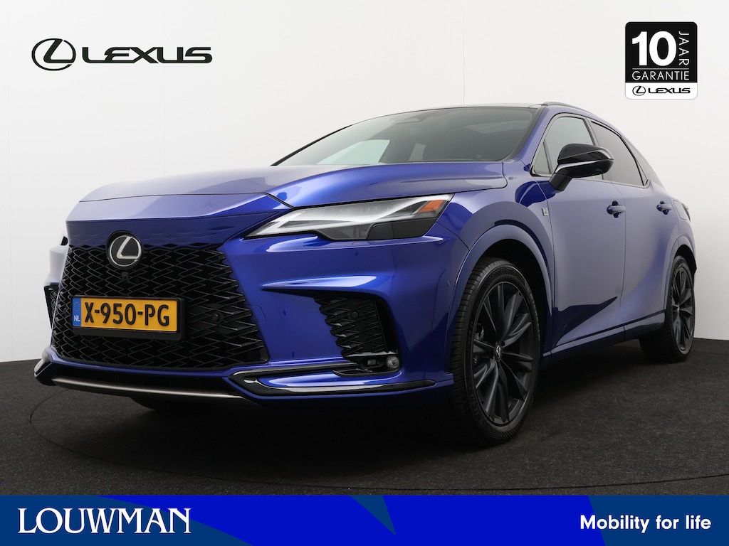 Lexus RX 500h Turbo Hybrid F Sport Line F Sport | Afn. Trekhaak | 21" inch LM velgen | Sport uitlaat | Voertuigvolgsysteem |