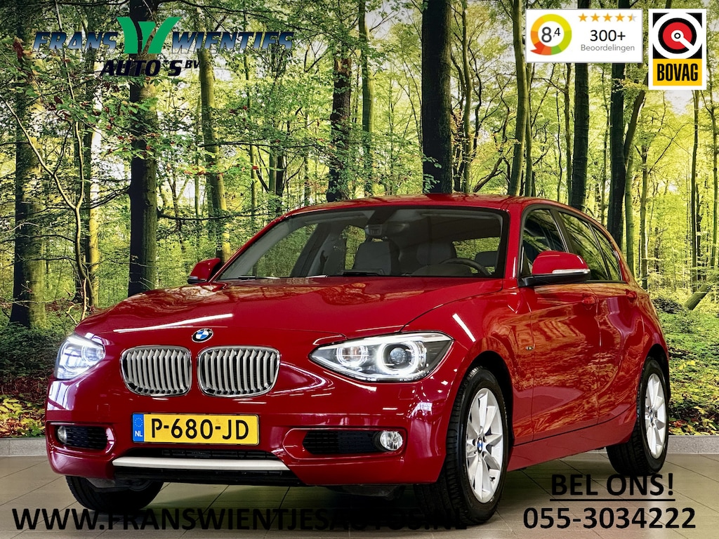 BMW 1-Serie 118i High Executive | Stoelverwarming | Parkeersensoren Achter | Stop/Start systeem | Bluetooth |