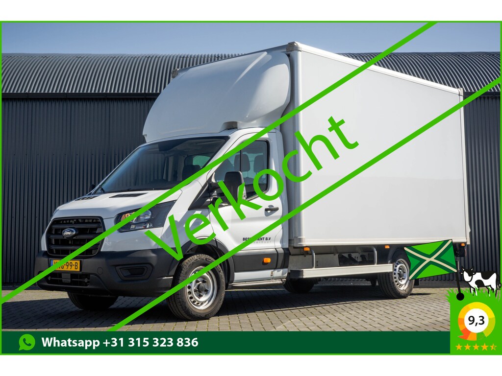 Ford Transit 2.0 TDCI | Bakwagen met Laadklep | Zijdeur | NL Auto | Euro 6 | 130 PK | Airco | Cruise