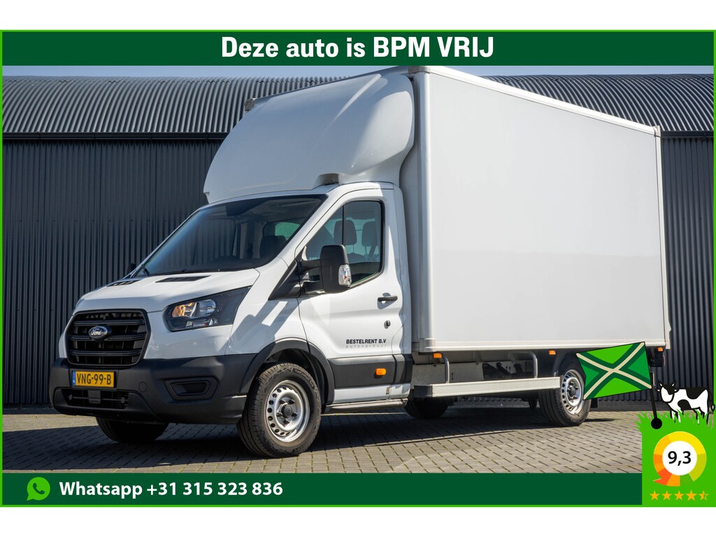 Ford Transit 2.0 TDCI | Bakwagen met Laadklep | Zijdeur | NL Auto | Euro 6 | 130 PK | Airco | Cruise