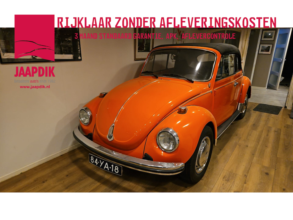 Volkswagen Kever Cabriolet 1303 LS ORIGINEEL KARMAN - FABRIEKSCABRIO / VOLLEDIG GERESTAUREERD