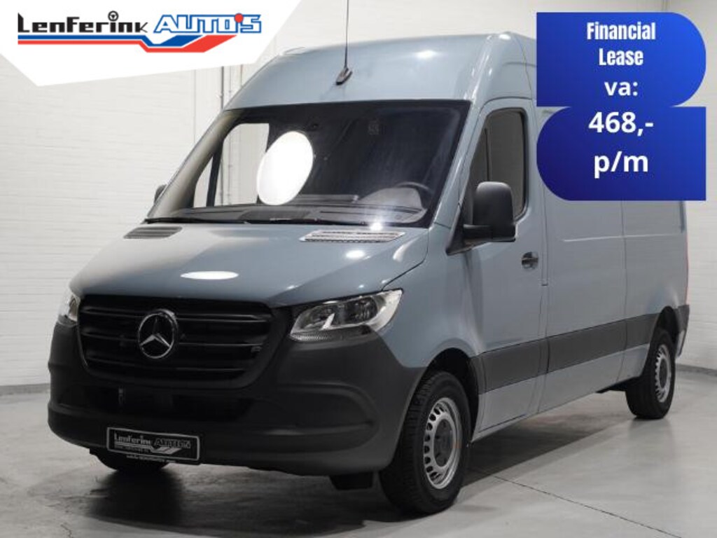 Mercedes-Benz Sprinter 215 CDI 150 pk L2H2 Airco, BPM Vrij, Nieuw 2024 Nardogrey, Audiosysteem, 2-Zits, Elek. Pakket