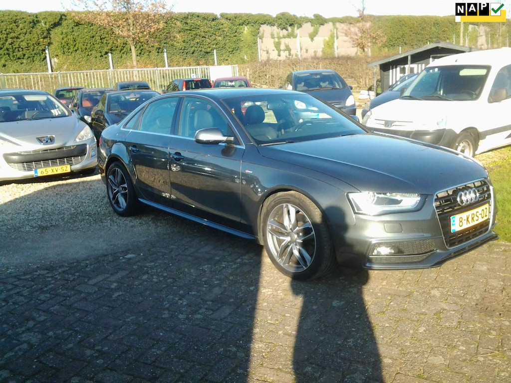 Audi A4 Limousine 1.8 TFSI S Edition S Line Zeer lux,e heeft 200 pk motor