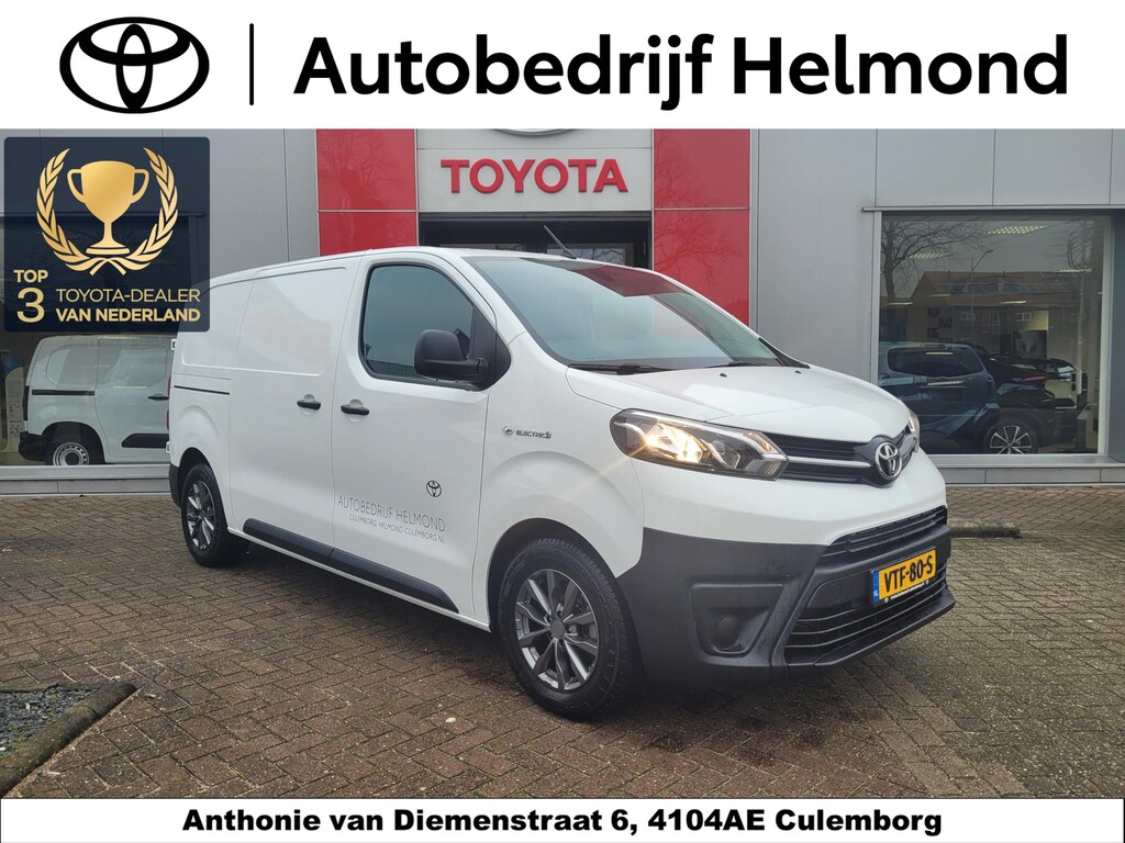Toyota PROACE Electric Worker Extra Range Navigator BTW auto | Groene bus | 100 kw accu | Mooie staat