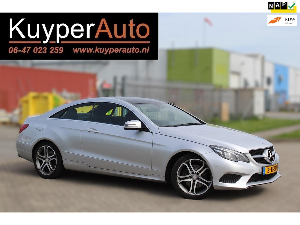 Mercedes-Benz E-klasse Coupé 200 Prestige AUTOMAAT NAP NW APK VOL LEDER CAMERA