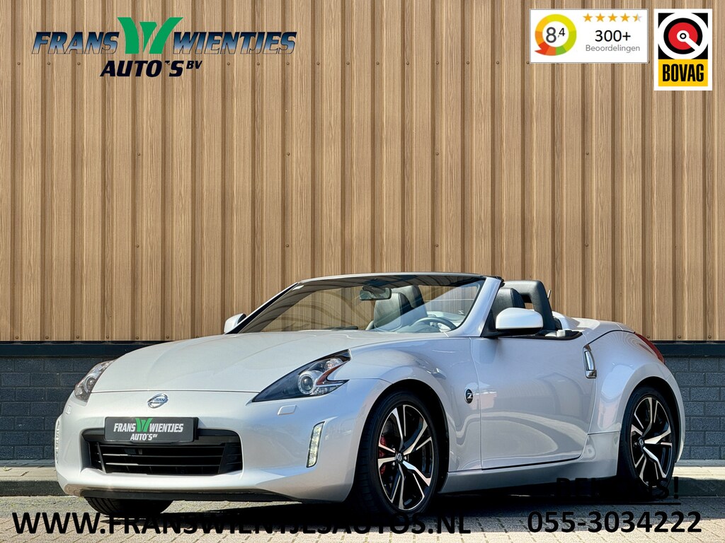 Nissan 370Z Roadster 3.7 V6 Pack | 328 PK! | Achteruitrijcamera | Stoelventilatie | Bose | Keyless Entry | Bluetooth |