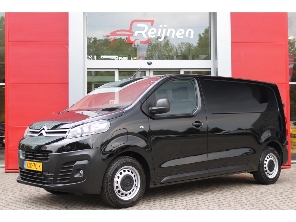 Citroën E-Jumpy L2 136PK AUTOMAAT 75 kWh | NAVIGATIE 10" TOUCHSCREEN | ACHTERUITRIJ CAMERA | APPLE CARPLAY/ANDROID AUTO | PARKEERSENSOREN | CRUISE CONTROL | DAB+ RADIO | NIEUWE BUS! | 3-ZITS |