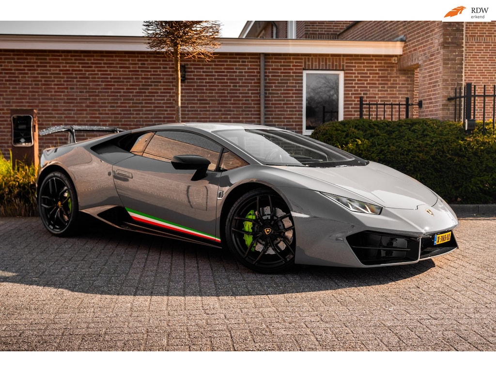 Lamborghini Huracan 5.2 V10 LP580-2 | Lift | Dealer o.h | Carbon | Titanium Sportuitlaat