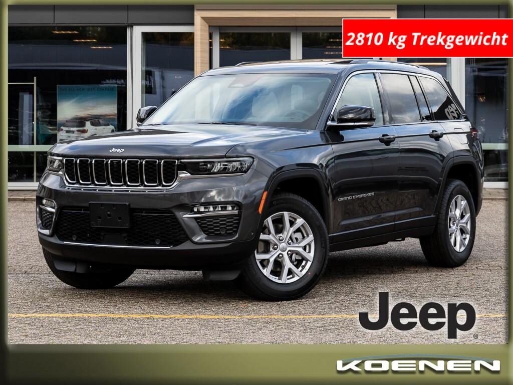 Jeep Grand Cherokee GEEN BPM !!! 3.6i V6 4x4 Aut Limited / 2810Kg trekgew / Grijs ke