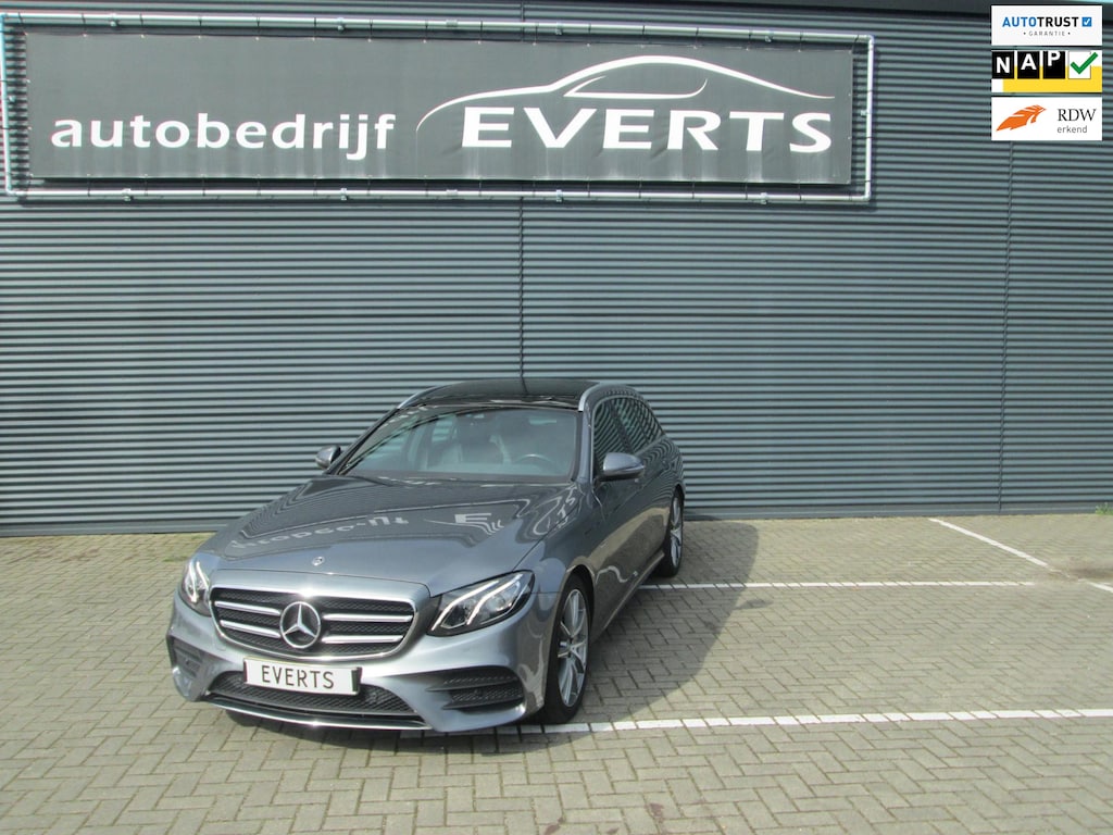 Mercedes-Benz E-klasse Estate 200 Business Solution Sport Amg uitgevoerd zeer complete originele nederlandse auto met nu 126552 km