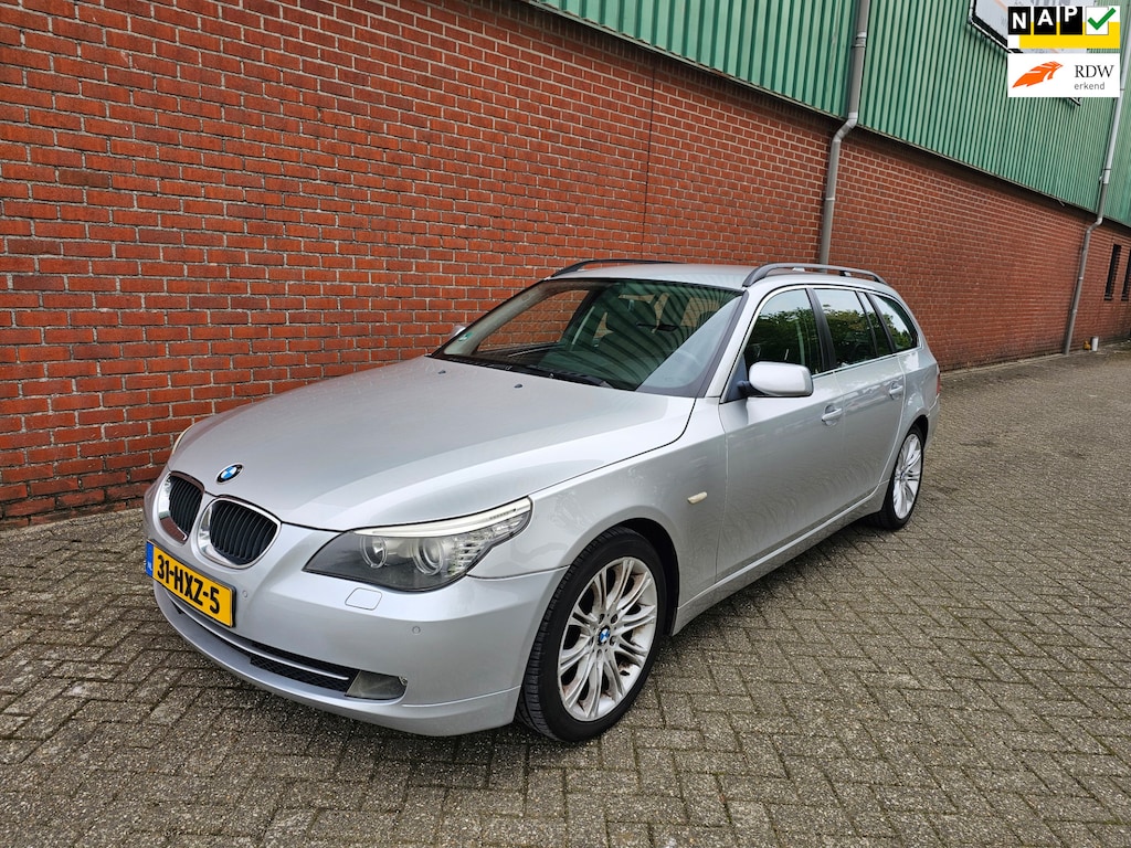 BMW 5-Serie Touring 520i Corporate Lease Business Line Automaat NAV.+ Airco Bj:2009 NAP!