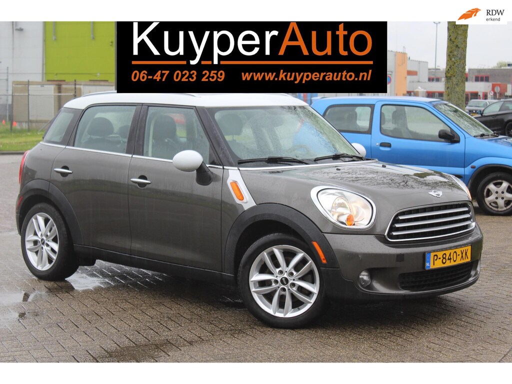 MINI Countryman Mini 1.6 Cooper ALL4 Chili, vol leder, pano, clima cruise, rijklaar prijs