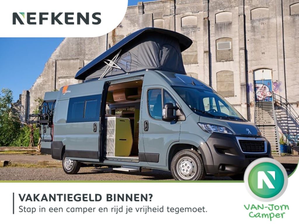 Peugeot Boxer 2.2 BlueHDi 140 L3H2 3.3t VAN-Jorn modulaire buscamper, ready to ride