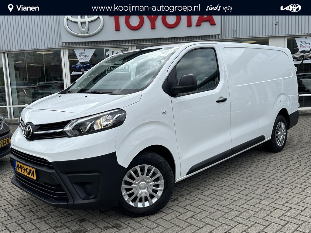 Toyota ProAce Worker 2.0 D-4D Live Long | Parkeersensoren achter | DAB | Cruise control | Bluetooth | Tussenschot volledig |
