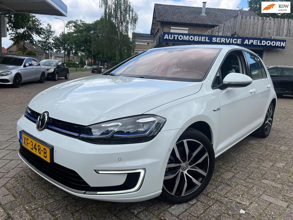 Volkswagen E-Golf E-Golf AUTOMAAT *VIRTUAL COCKP.*ACC**CLIMA*NAVI*P.PILOOT*LM. VELGEN*