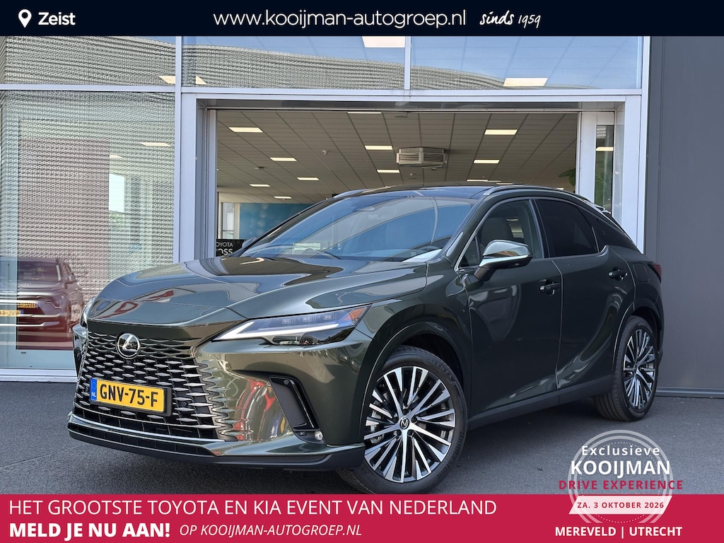 Lexus RX 350h Hybrid Executive Line | Panorama dak | HUD | 360° camera | Dodehoek detectie | Adaptive cruise control | Keyless | Elektr. Climate control | Lederen bekleding | Stoel/Stuur verwarming | Parkeersensoren |