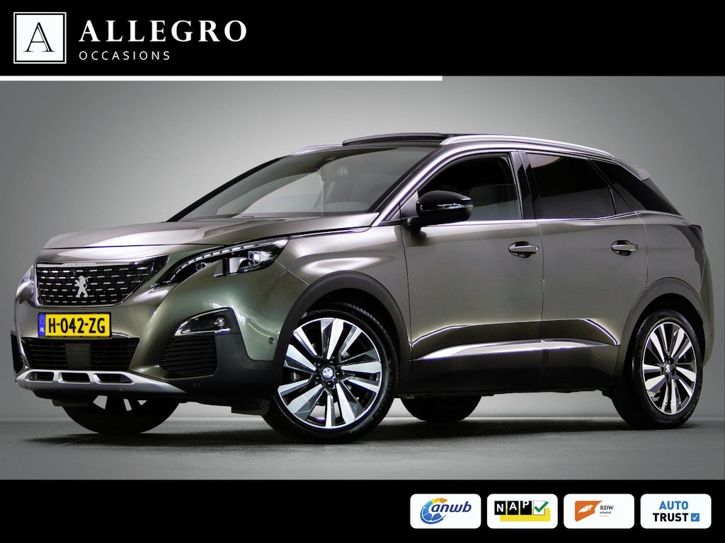 Peugeot 3008 1.2 PureTech GT-Line (ADAPTIVE CRUISE CONTROL, SCHUIFDAK, TREKHAAK, ACHTERUITRIJCAMERA, APPLE CARPLAY / ANDROID AUTO)