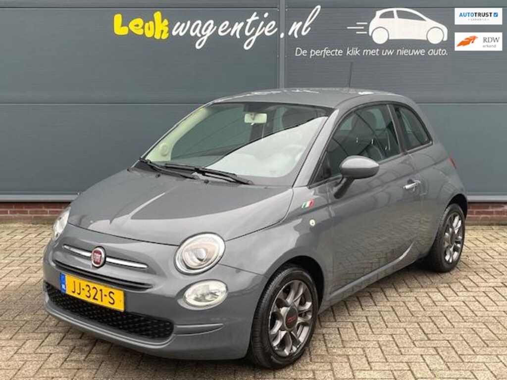 Fiat 500 1.0 TwinAir PopStar *airco *lichtmetaal *NL auto