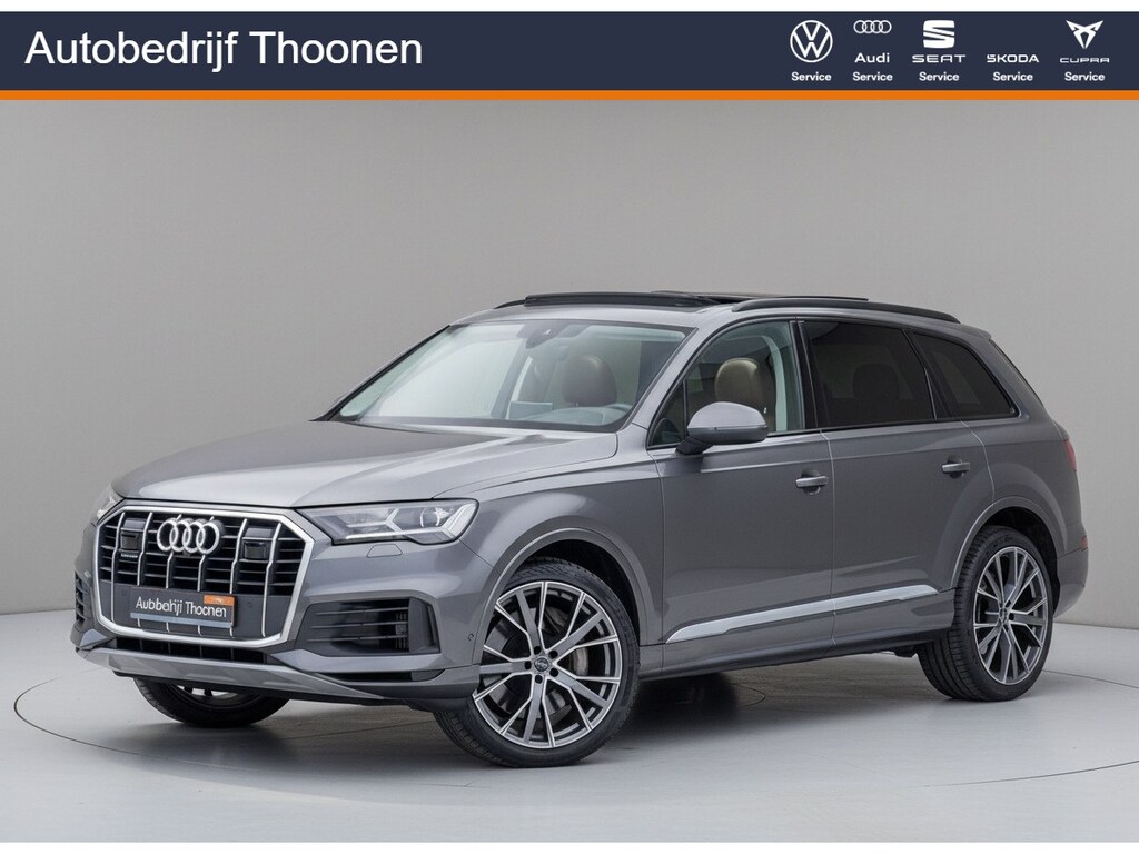 Audi Q7 55 TFSI e quattro Pro Line PHEV | 22" | softclose | Keyless | elk. stoelen | Camera