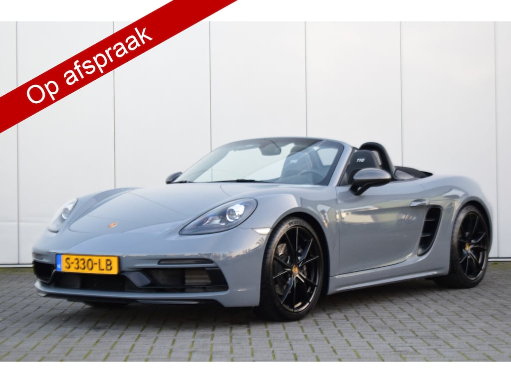Porsche 718 Boxster 2.0 T Sport Chrono Plus Design/pakket Bose Arctic Grey