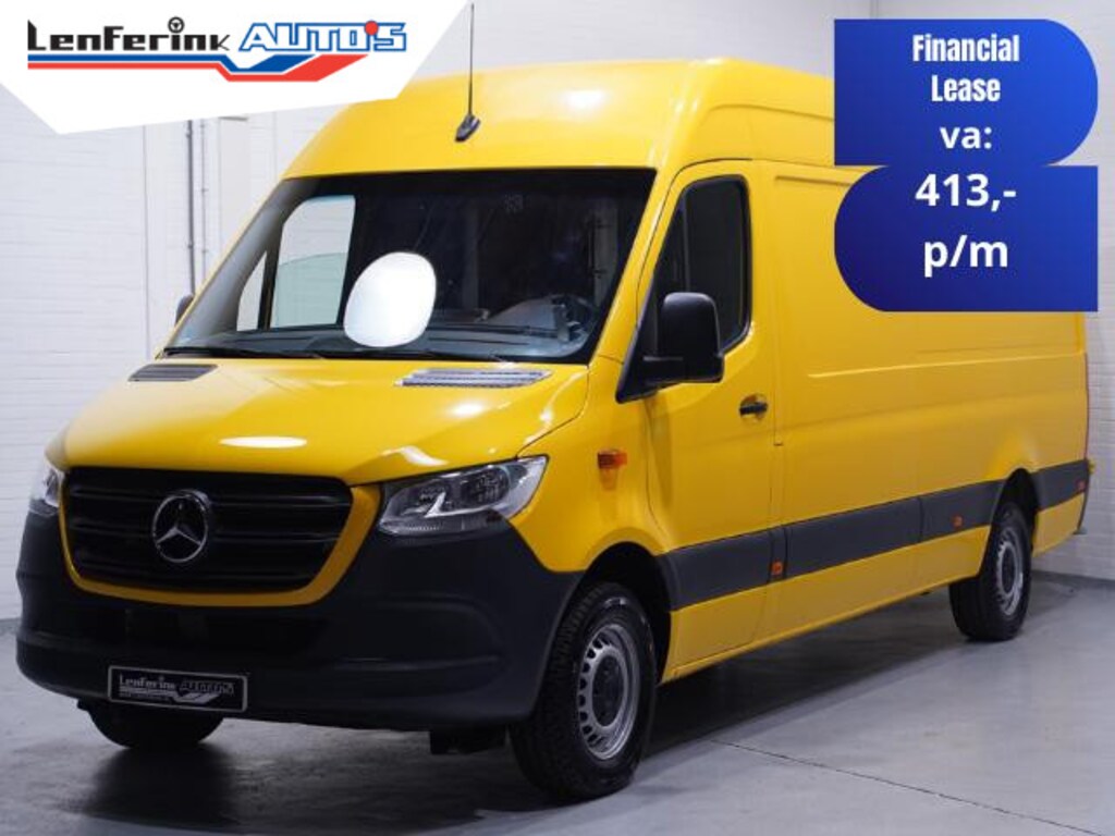 Mercedes-Benz Sprinter 317 CDI 170 pk L3H2 DHL Uitvoering, Navi, Camera Opstap achter, 270 Graden Deuren, Laadruimte Pakket, 2-Zits