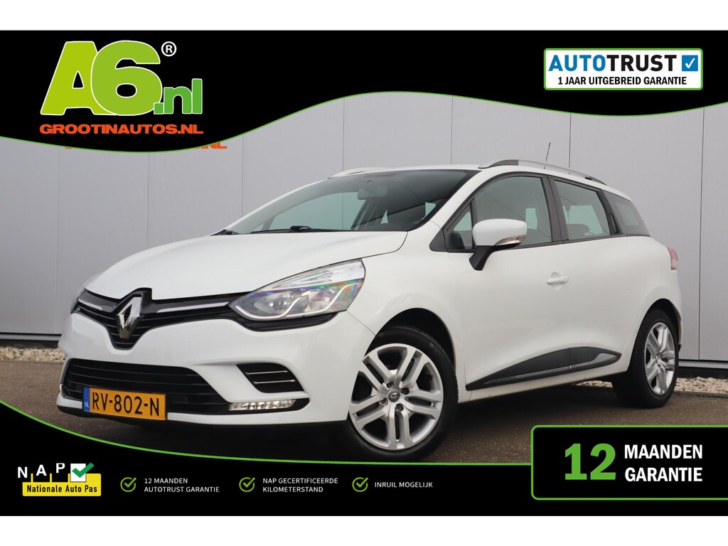 Renault Clio Estate 0.9 TCe Zen 90PK Navigatie Airco Cruise Bluetooth LED Elektrische Ramen Bass Reflex