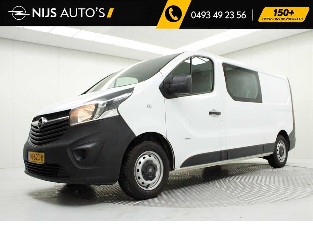 Opel Vivaro 1.6 CDTI L2H1 Dubbel Cabine | Trekhaak / Airco / Cruise control / Navi / PDC Achter / Bluetooth