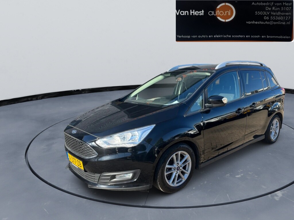 Ford Grand C-Max 1.0 Titanium | 6 PERS. | NWE MOTOR MET DISTR.SET. / 6 maanden ga