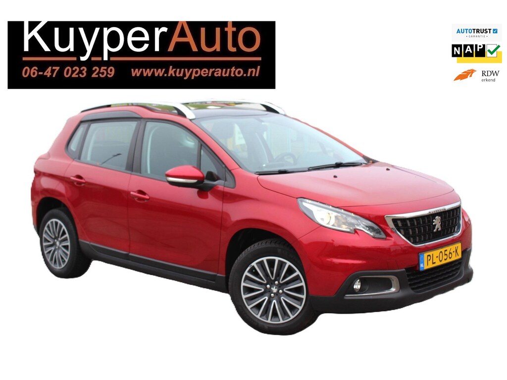 Peugeot 2008 1.2 PureTech Blue Lion nap AUTOMAAT PANORAMA MULTIMEDIA NAVI AIRCO CRUISE TREKHAAK ETC