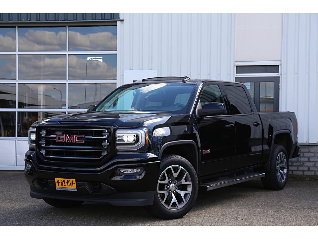 GMC Sierra 5.3 V8 Vortec 4WD Aut.*Perfect Onderh.*Trekhaak 4300KG/Schuifdak/Bose/Camera/Leder/Stoelverw./Navi/Apple Carplay-Android/Dodehoek/Memorie/LED/Scherm achter/Parkeersens./20 inch LM*