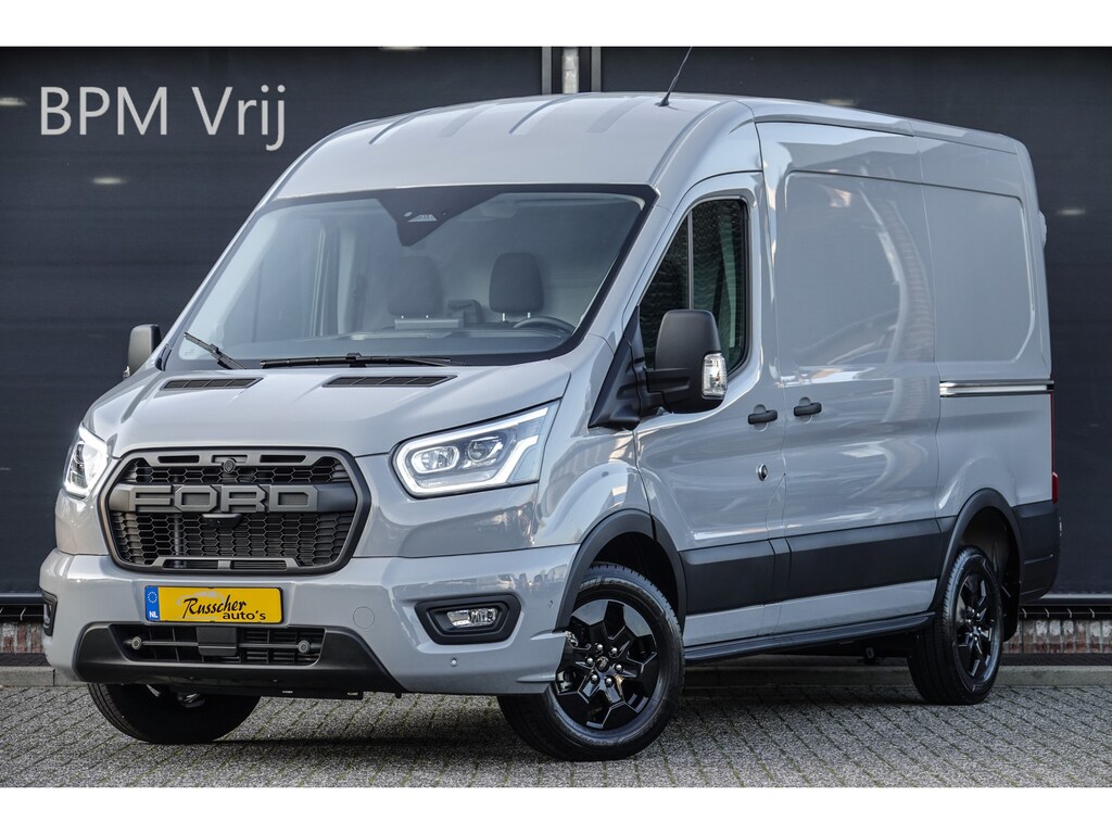 Ford Transit L2H2 2.0Tdci 130Pk | 310 | Raptor Edition | Virtual Cockpit | 360° camera | 2xSchuifdeur | 16'' | Grey Matter