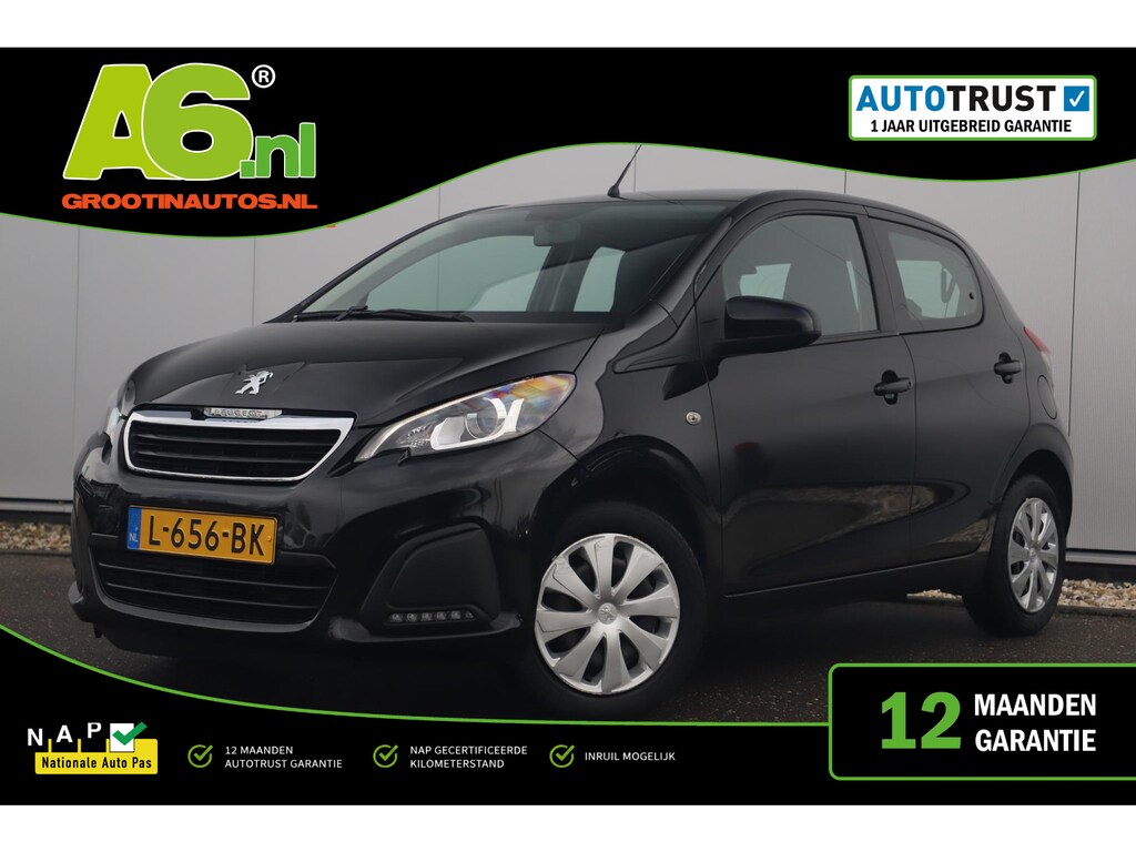 Peugeot 108 1.0 e-VTi Active Radio Bluetooth Airco Elektrische Ramen LED Dagrijverlichting