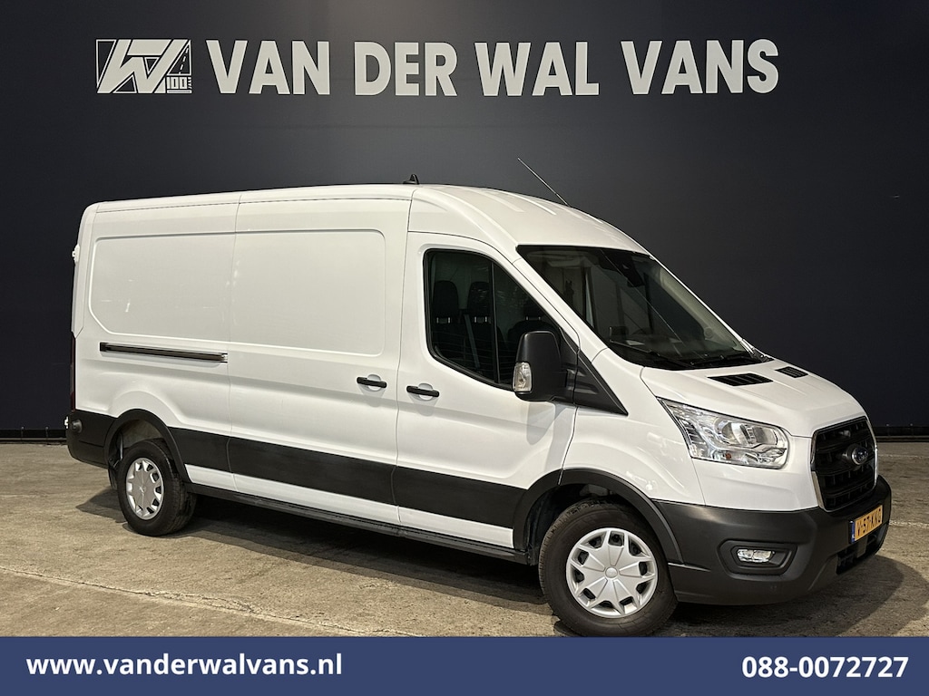 Ford Transit 2.0 TDCI 130pk L3H2 Euro6 Airco | Camera | Navigatie | Apple Carplay | Cruisecontrol | Stoelverwarming Android Auto, Verwarmde voorruit, Parkeersensoren, Bijrijdersbank